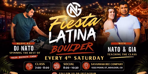 FIESTA LATINA BOULDER