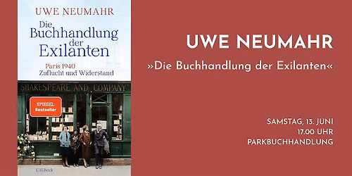 Uwe Neumahr liest aus \u00bbDie Buchhandlung der Exilanten\u00ab