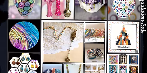 Holiday Art & Craft Sale ; November 21- 4-6 pm & November 22- 10-3pm