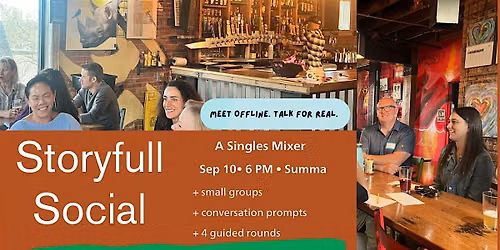 Storyfull Social: A Singles Mixer Designed for Real Conversation