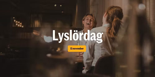 Lysl\u00f6rdag p\u00e5 Quality Hotel Sundsvall