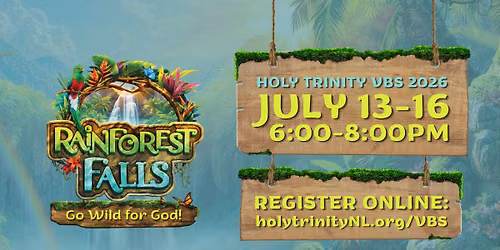Vacation Bible School: Rainforest Falls