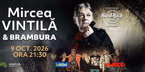 Mircea Vintil\u0103 & Brambura - Concert la Hard Rock Cafe