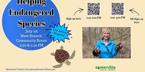 Helping Endangered Species at West
