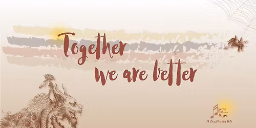 UITVERKOCHT Muziektheatershow / Jubileumshow Together we are better