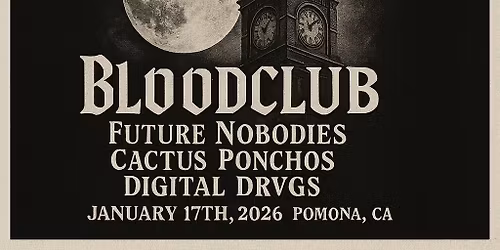Velocityy Vision Presents: Sounds of Shadows with Blood Club - Pomona, CA