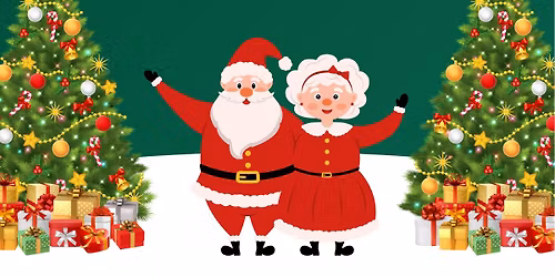 Santa & Mrs. Claus Visit the Farm