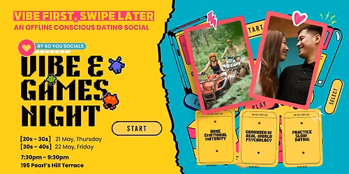 [20s-30s] Vibe First Swipe Later: An Offline Conscious Dating Social