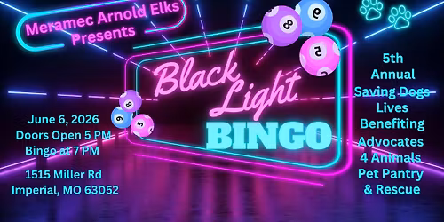 Black Light Bingo