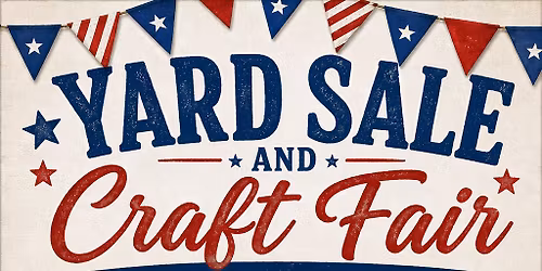 Yard Sale and Craft Fair