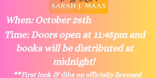 ACOTAR Book 6 Midnight Release Party!!