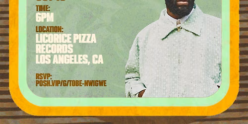 THE BRIDGE ALBUM SIGNING AT LICORICE PIZZA RECORDS | RSVP | 10\/13