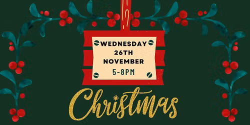 Christmas shopping evening