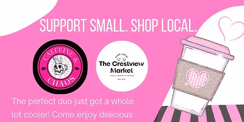 The Crestview Market at Caffeine & Chaos \u2615