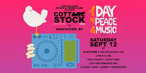 COTTSTOCK '26 Music & Arts Fair - Presented by The Cottage