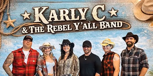 Karly C & The Rebel Y\u2019all Band @ Paradise Grill 4PM (BEACH STAGE)