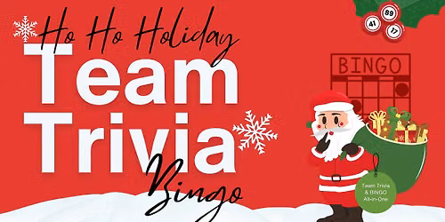 Ho Ho Holiday Team Trivia Bingo