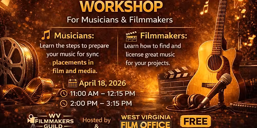 FREE Music Licensing Workshop for Musicians & Filmmakers