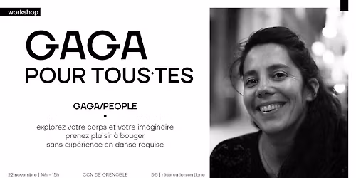 Workshop GAGA pour tous.tes avec Delphine Jungman