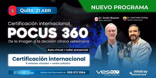 Certificaci\u00f3n internacional POCUS 360 - Quito