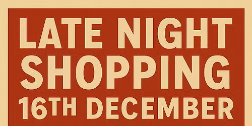 Late night shopping