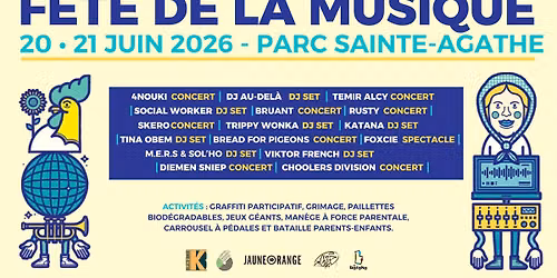 F\u00eate de la Musique au parc Sainte-Agathe 2026