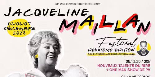 Festival Jacqueline Maillan 2025