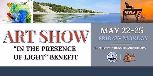 "In the Presence of Light", Memorial Day Weekend Art Show Benefit