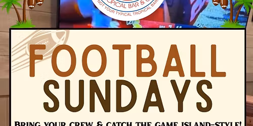 Football Sundays at Cha Cha Coconuts
