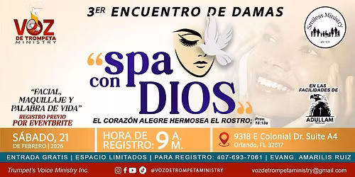 3er Encuentro de Damas "Spa con Dios"