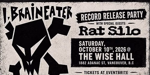 I, Braineater \u2013 \u201cFun Time\u201d Record Release Party