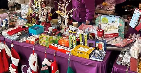 Stall at the Gosport Market