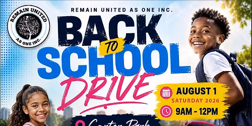 Back to school Drive 