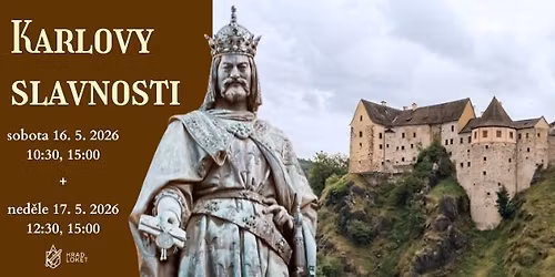 Karlovy slavnosti na hrad\u011b Loket