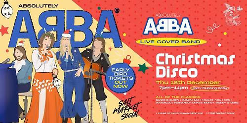 ABSOLUTELY ABBA \u2013 THE CHRISTMAS DISCO RETURNS