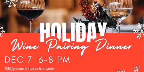 Wine Pairing Dinner