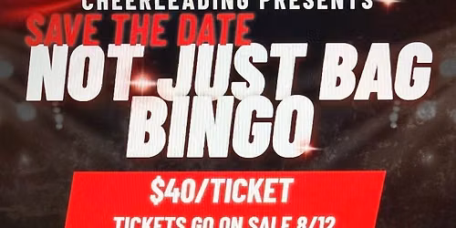 Not Just Bags Bingo