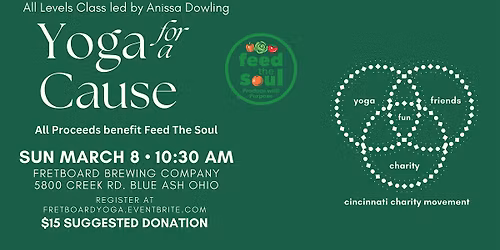 Yoga for a Cause - benefitting Feed The Soul