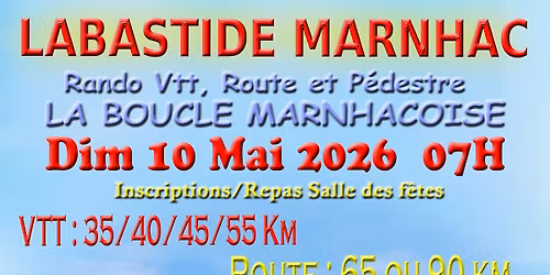 La Boucle Marnhacoise 2026