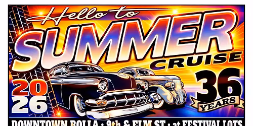 Cruise-in \u2022 Rolla Downtown \u2022 Cruise in for GRACE 