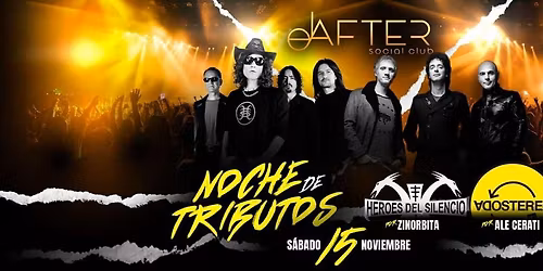 TRIBUTO A HEROES DEL SILENCIO Y SODA STEREO EN SAN DIEGO