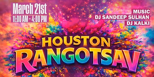 Houston Rangotsav 2026
