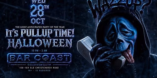 It's PullUp Time! Halloween - Bar Coast Bournemouth