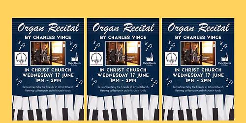 Organ Recital with Charles Vince | Christ Church Swindon