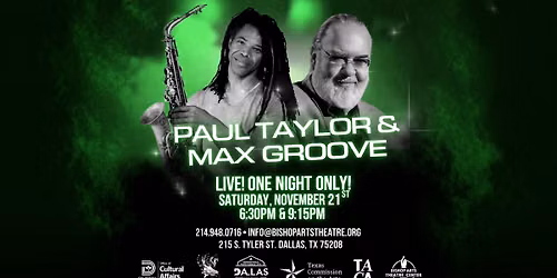 Paul Taylor & Max Groove Jazz Concert 
