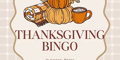 Thanksgiving Bingo
