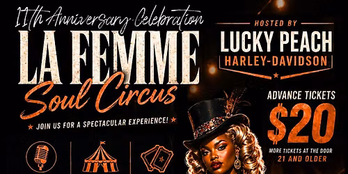 LaFemme TTG MC Soul Circus Celebration