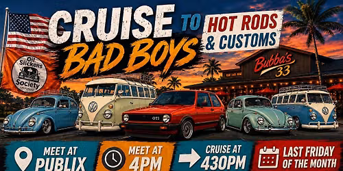 Oil Slickers Society Cruise to Bubba\u2019s 33 VW Takeover