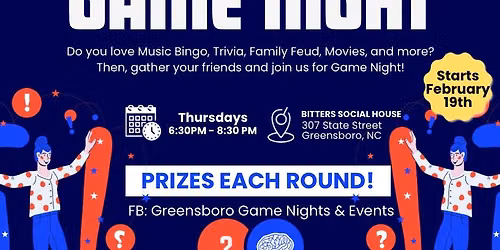 Bitters Social House Game Night