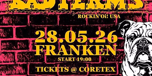 BULLSHIT DETECT\u00d6R & BADTERMS \/\/ 28.05. BERLIN \/ Franken 